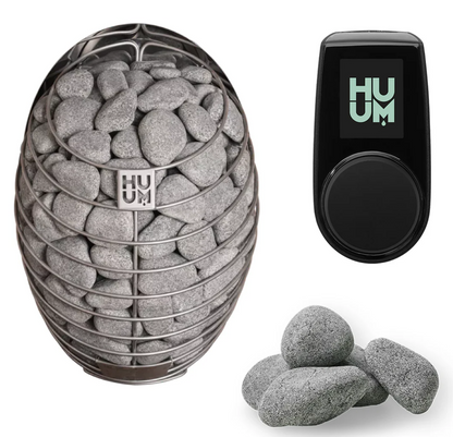 HUUM Drop 9 kW Electric Sauna Heater Package