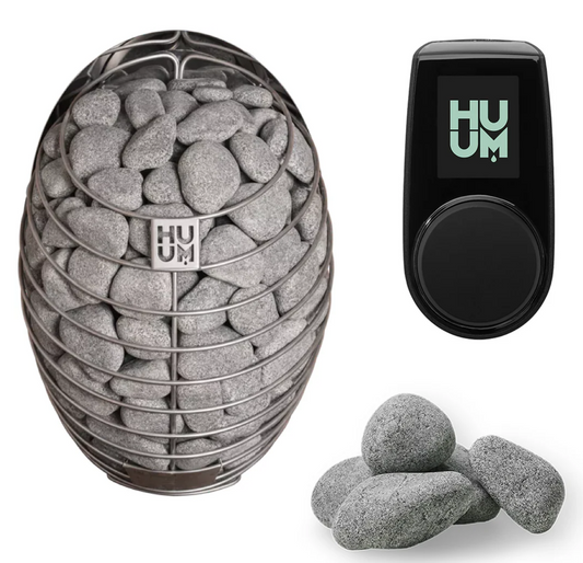 HUUM Drop 9 kW Electric Sauna Heater Package