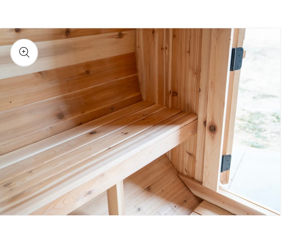 The Ragnar 4-Person Outdoor Barrel Sauna