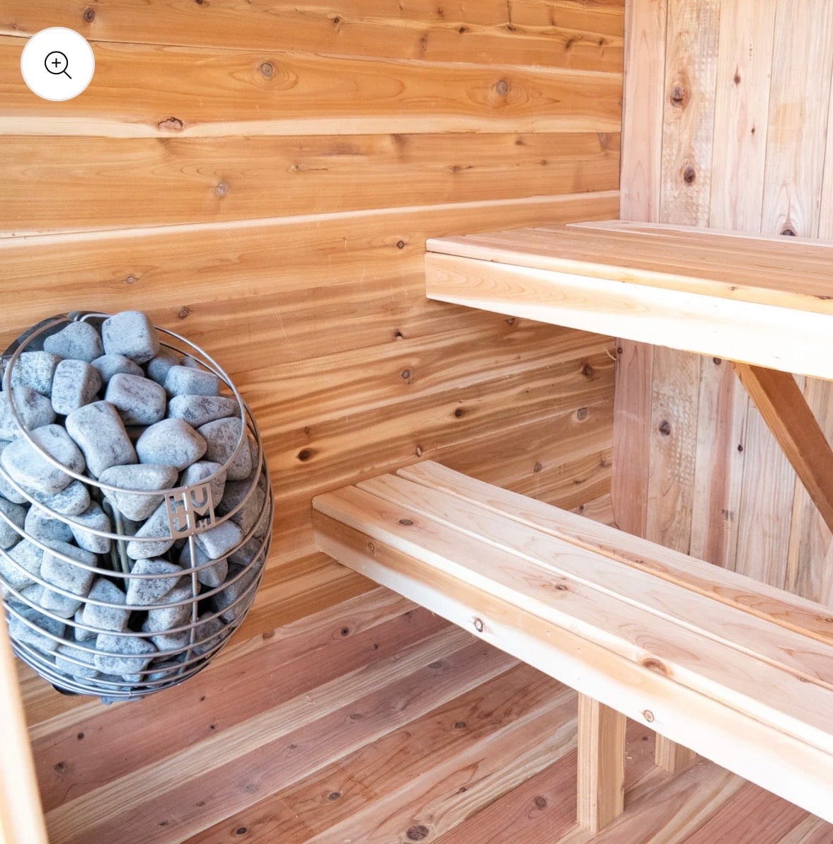 HUUM Drop 9 kW Electric Sauna Heater Package