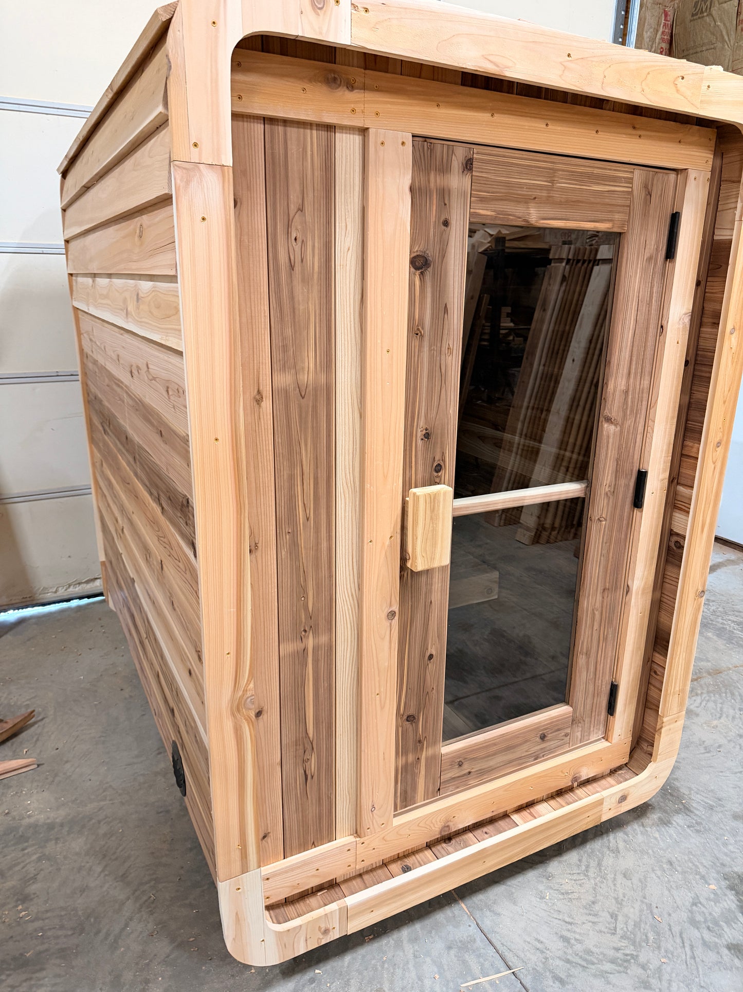 The Leif 2-Person Outdoor Sauna Pod