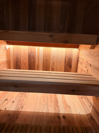 The Erik 4-Person Outdoor Sauna Pod