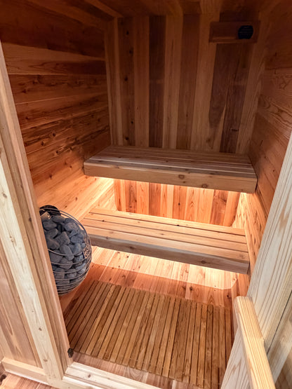 The Leif 2-Person Outdoor Sauna Pod