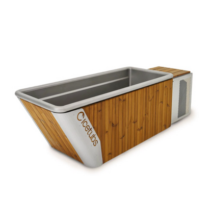 Icetubs IceBath Coldtherapy Bath, Thermowood & Stainless Cold Therapy Immersion