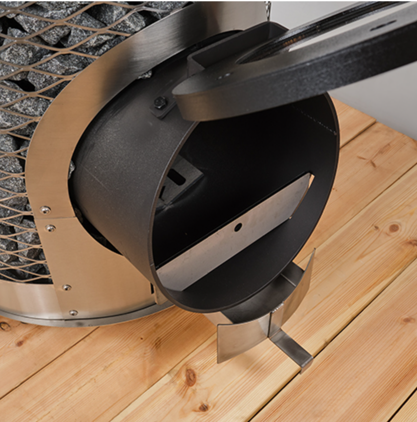 IKI Mini Pkg Wood-Burning Sauna Stove Package, 16.6kW