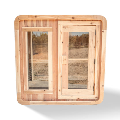 The Erik 4-Person Outdoor Sauna Pod
